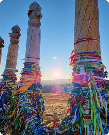 Бурятская культура в турах на зимний Байкал