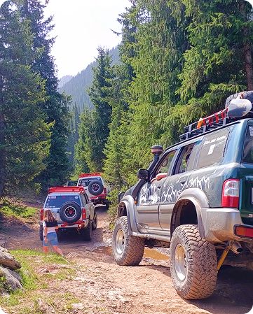 Заброска на джипах